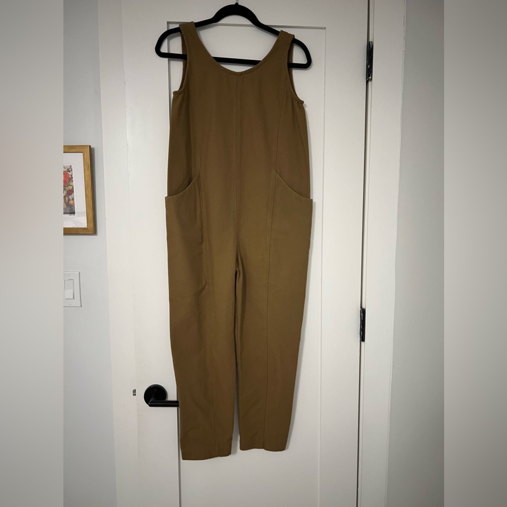 Elizabeth Suzann Brown Canvas Jumpsuit